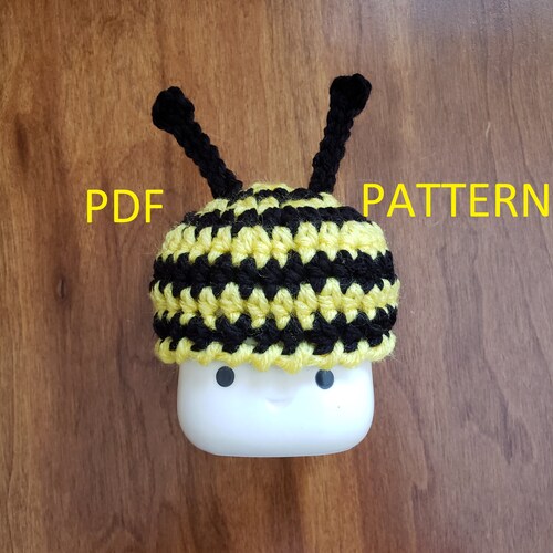 Crochet Marshmallow Mug Hat Pattern PDF Pattern for Hat for Etsy