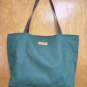 Large Tote Bag/Waterproof Canvas