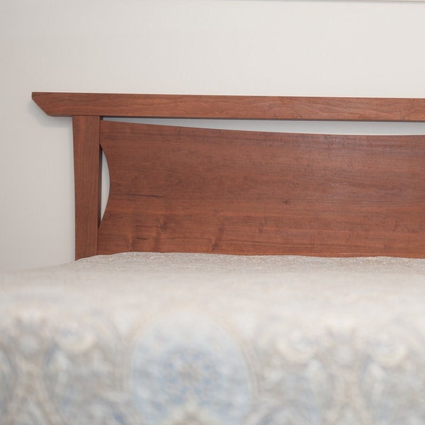 Curved Wood Bed Frame Etsy