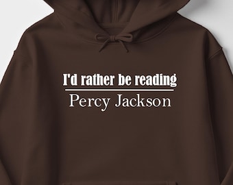 Sudadera con capucha de Percy Jackson: suave, cómoda, de corte relajado, para uso diario, informal y confortable.