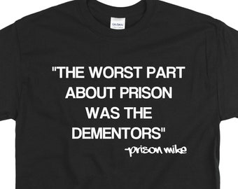 The Office T-Shirt: Prison Mike - Michael Scott TV Show