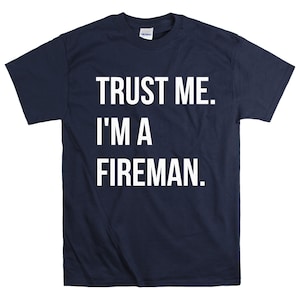 Shirt brandweerman cadeau - grappig brandweermanshirt - brandweermanshirt - cadeau voor brandweerlieden - geweldig brandweermanshirt - brandweershirt