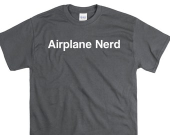 Airplane Shirt - Gift for Avgeeks - Aviation Enthusiast Shirt