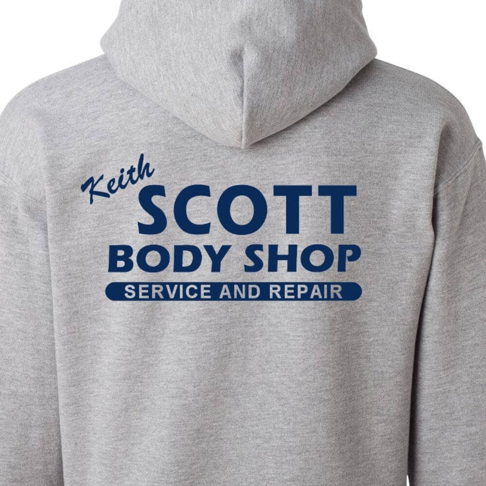 Keith Scott Body Shop Hoodie - One Tree Hill Hoodie - One Tree Hill Sweatshirt - One Tree Hill Shirt New Hoodie