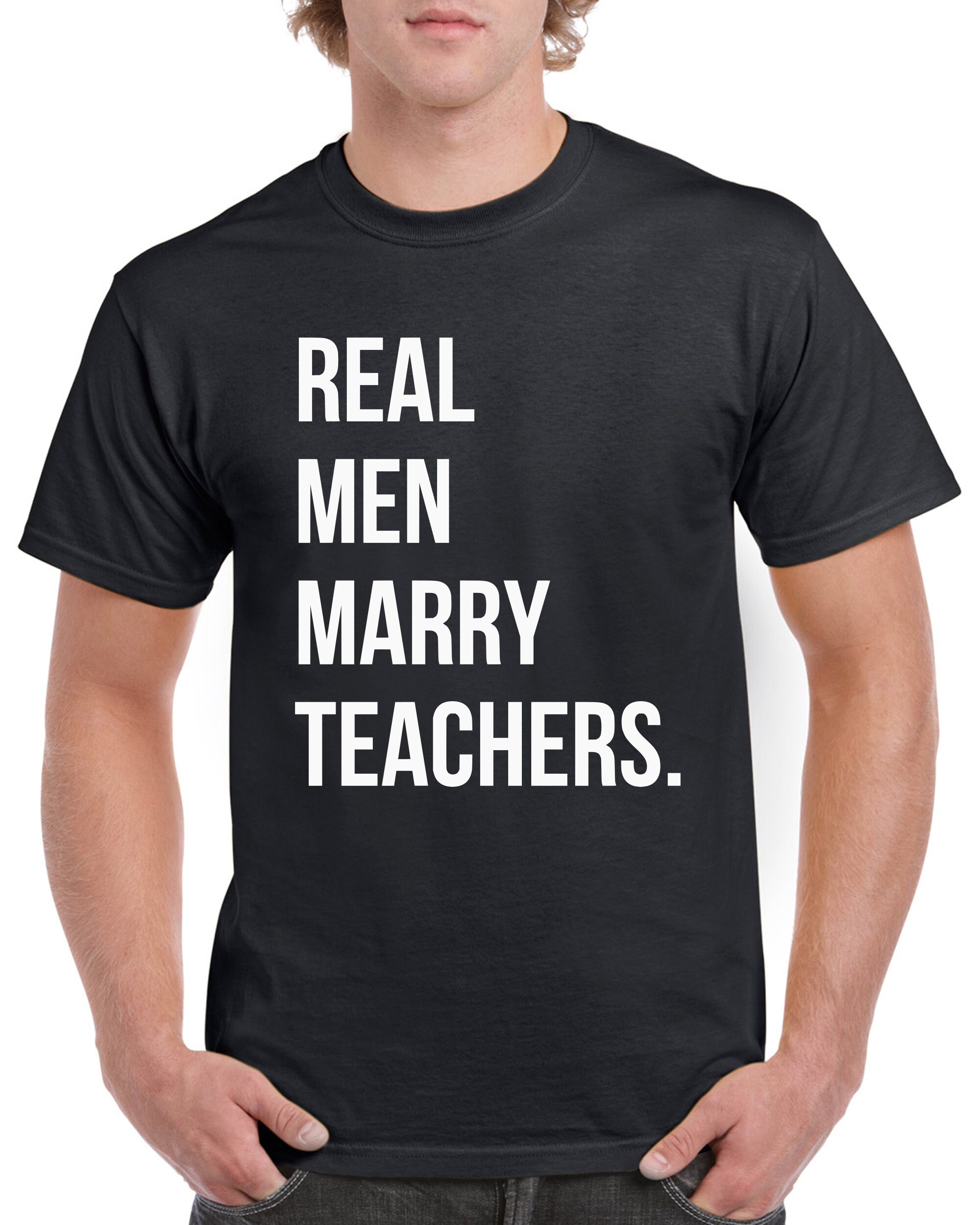 T-shirt Humour "Awesome Teacher" Pour Homme - Coton Gildan, Taille Large, Imprression Graphique