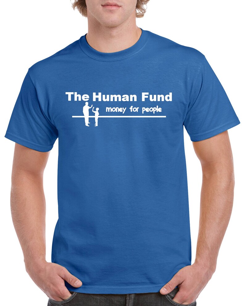 The Human Fund Shirt George Costanza T-Shirt Seinfeld | Etsy