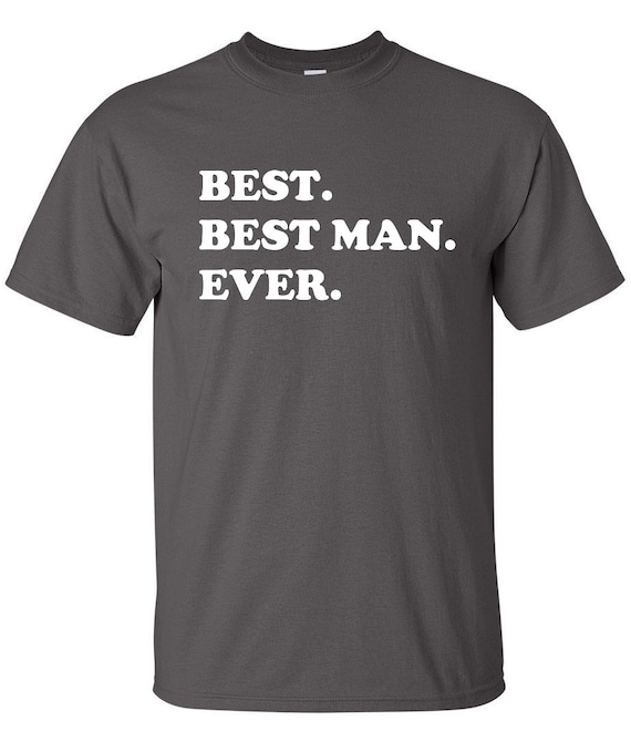 Best Man TShirt Wedding Shirt Shirt for Wedding Groom Etsy
