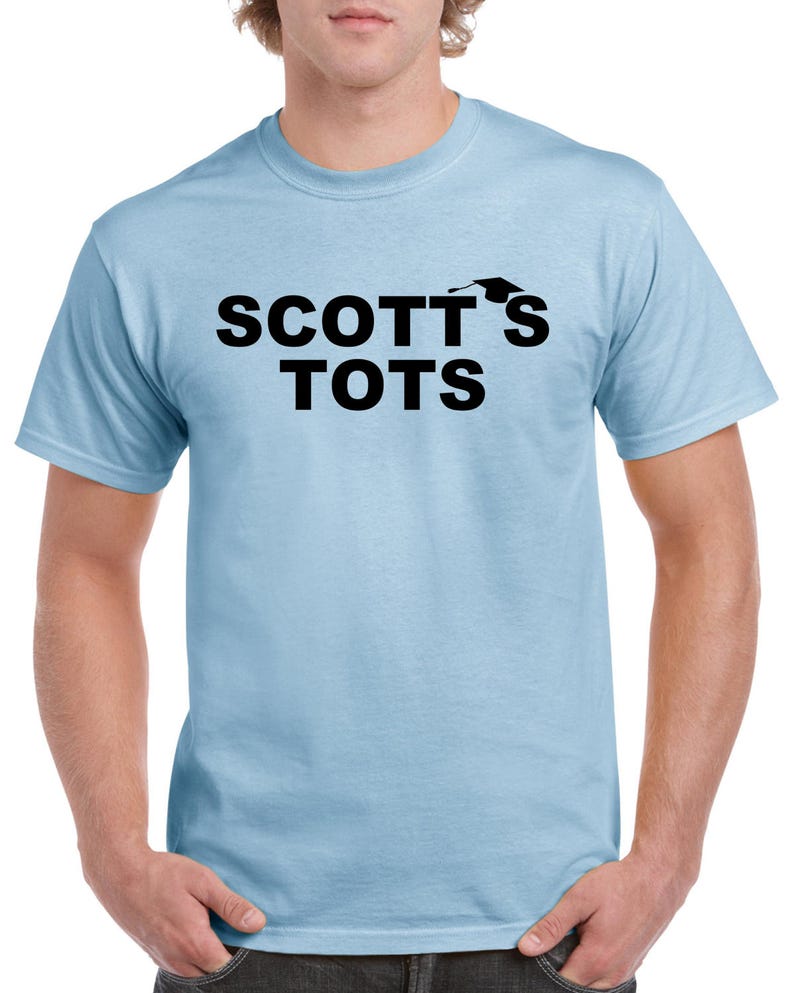 Scotts Tots Shirt The Office Shirt Scotts Tots T-Shirt Michael Scott Shirt Office TV Show Shirt image 1