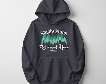 Golden Girls Shady Pines Hoodie: Retro Sitcom Fan Apparel