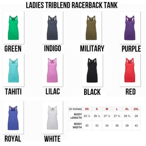 Personalized Tank Top Add your own text Custom Tank Top Customized Tank Top Custom Ladies Tank Top image 2