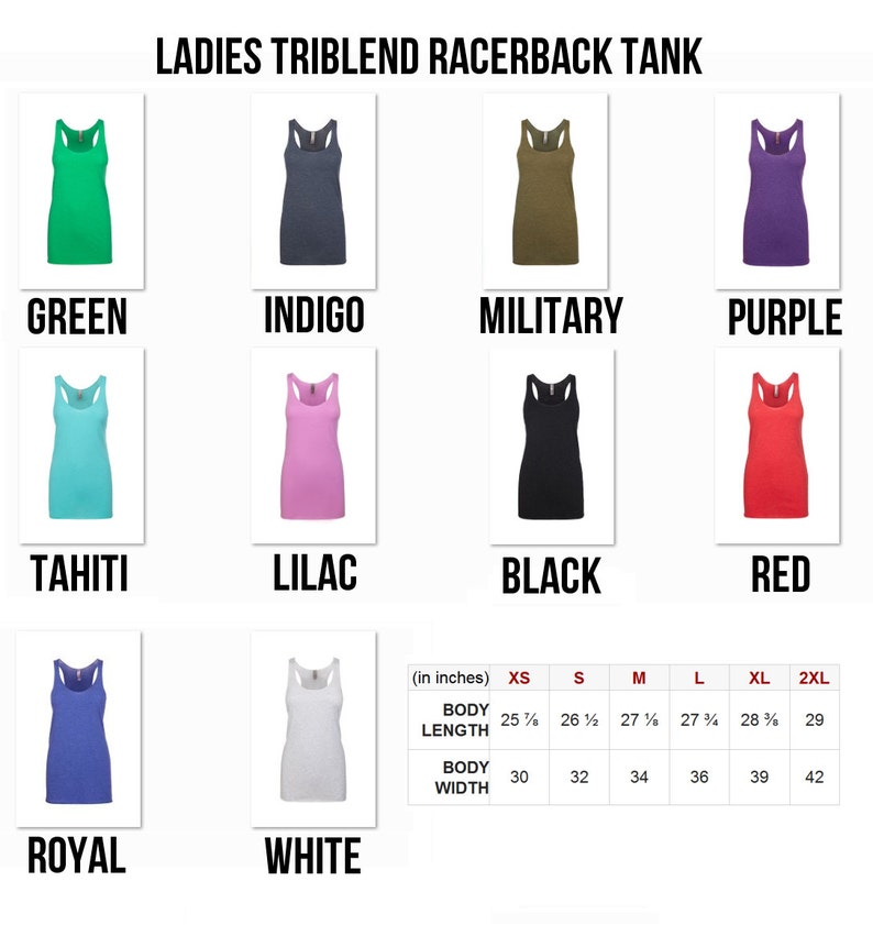 Personalized Tank Top Add your own text Custom Tank Top Customized Tank Top Custom Ladies Tank Top image 2