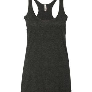 Haut-réservoir personnalisé Ajoutez votre propre texte Custom Tank Top Customized Tank Top Custom Ladies Tank Top image 6