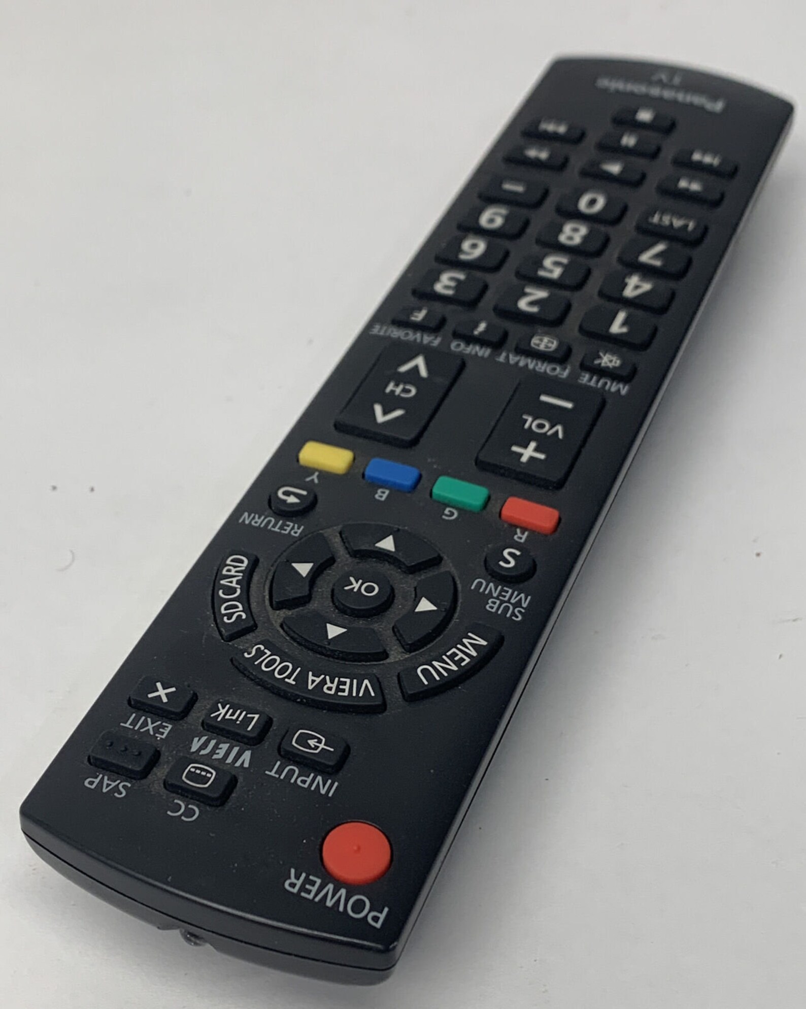 Panasonic Viera TV remote control N2QAYB000485 Etsy