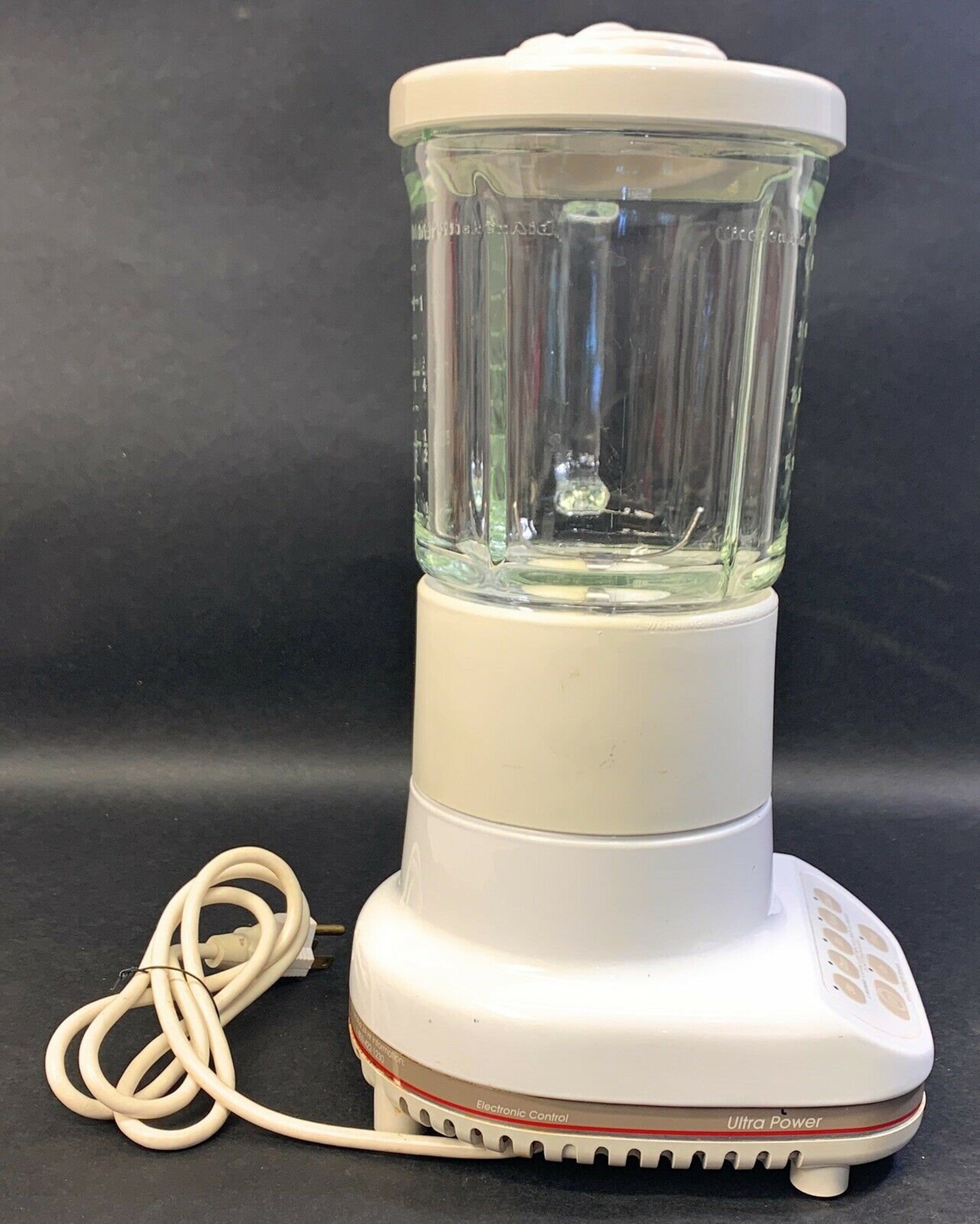 KitchenAid KSB5WH Ultra Power Blender White 5Speed 40oz. Etsy