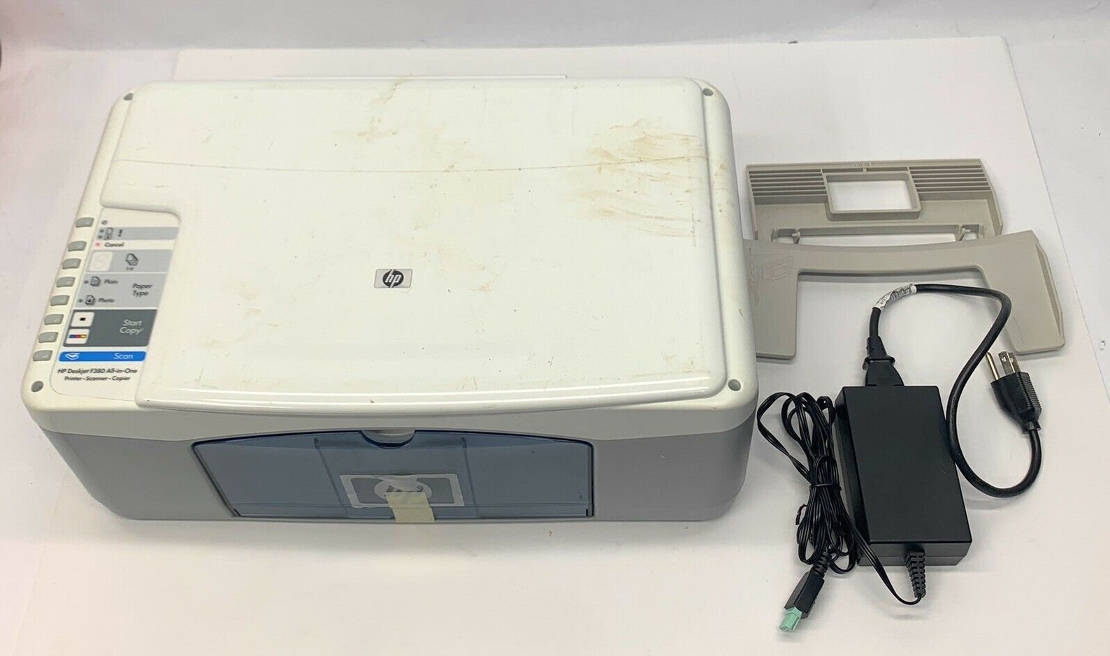 HP Deskjet F380 AllInOne Printer Scanner Copier W/ Power Etsy