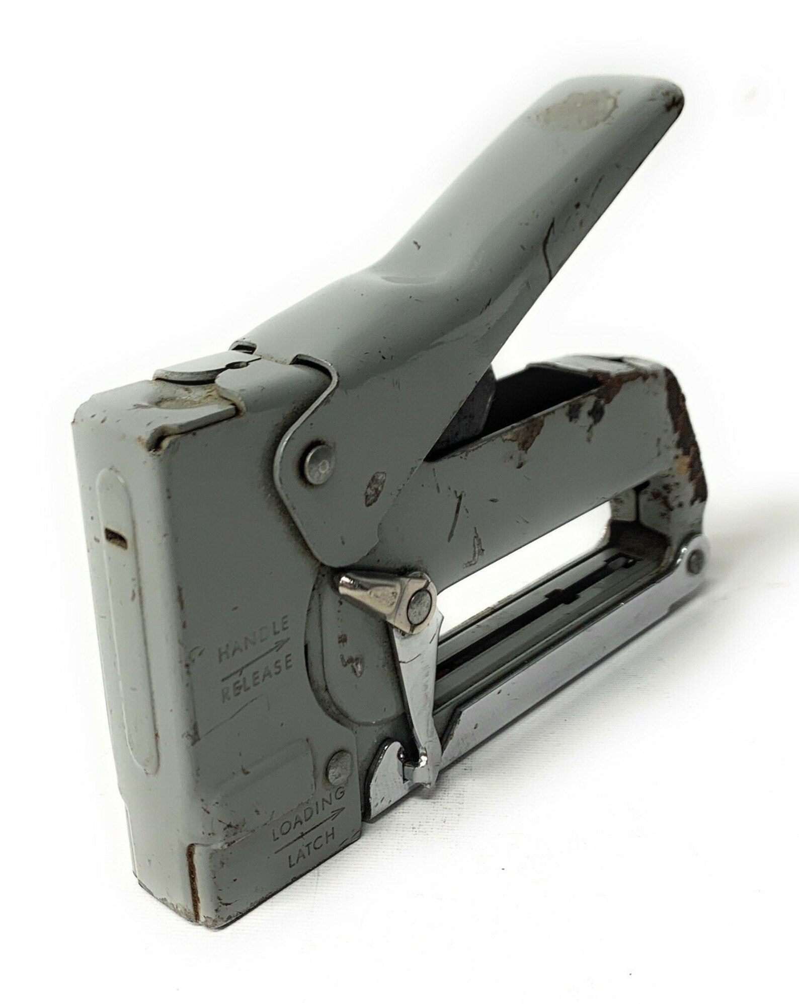 Vintage Swingline 101 Tacker Heavy Duty Handheld Gray Stapler Etsy