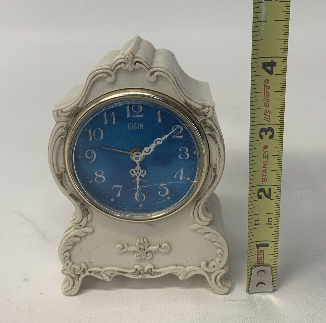 Vintage Elgin WINDUP Analog Alarm Clock 85442 Made In Japan Etsy