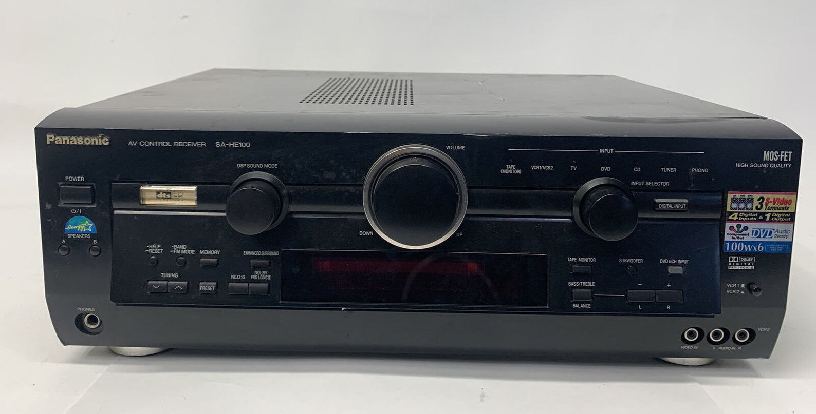Panasonic SAHE100 Multi Input 6.1 Chan AV Control 600W Etsy