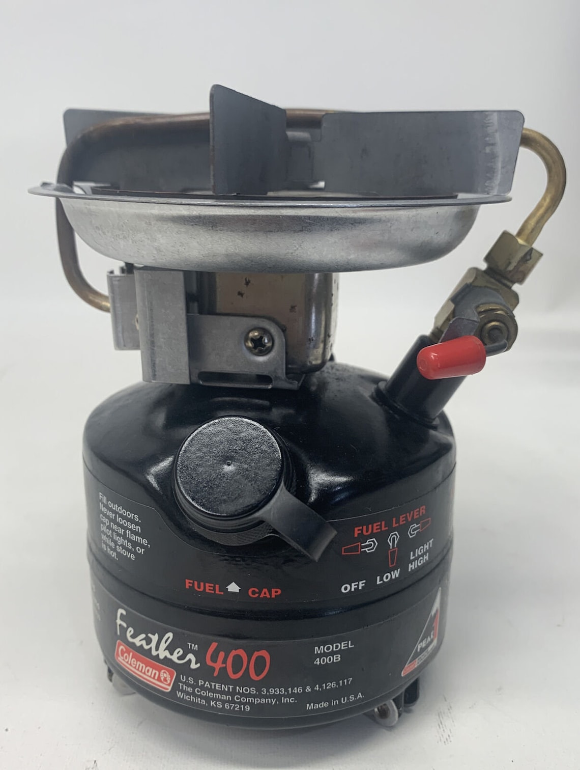 Coleman Peak 1 Feather 400 Liquid Fuel Stove White Gas Pump Etsy