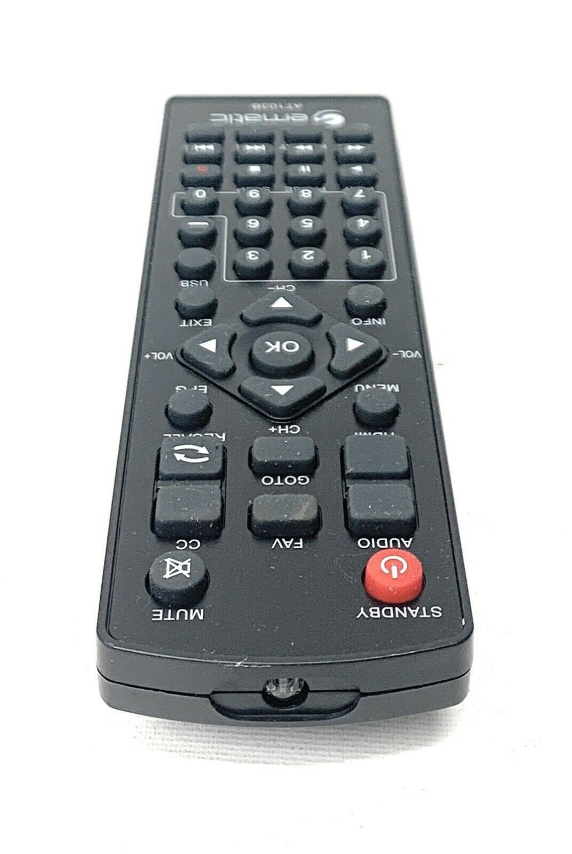 EMATIC AT103B Digital TV Tuner Converter Box Remote Only Etsy