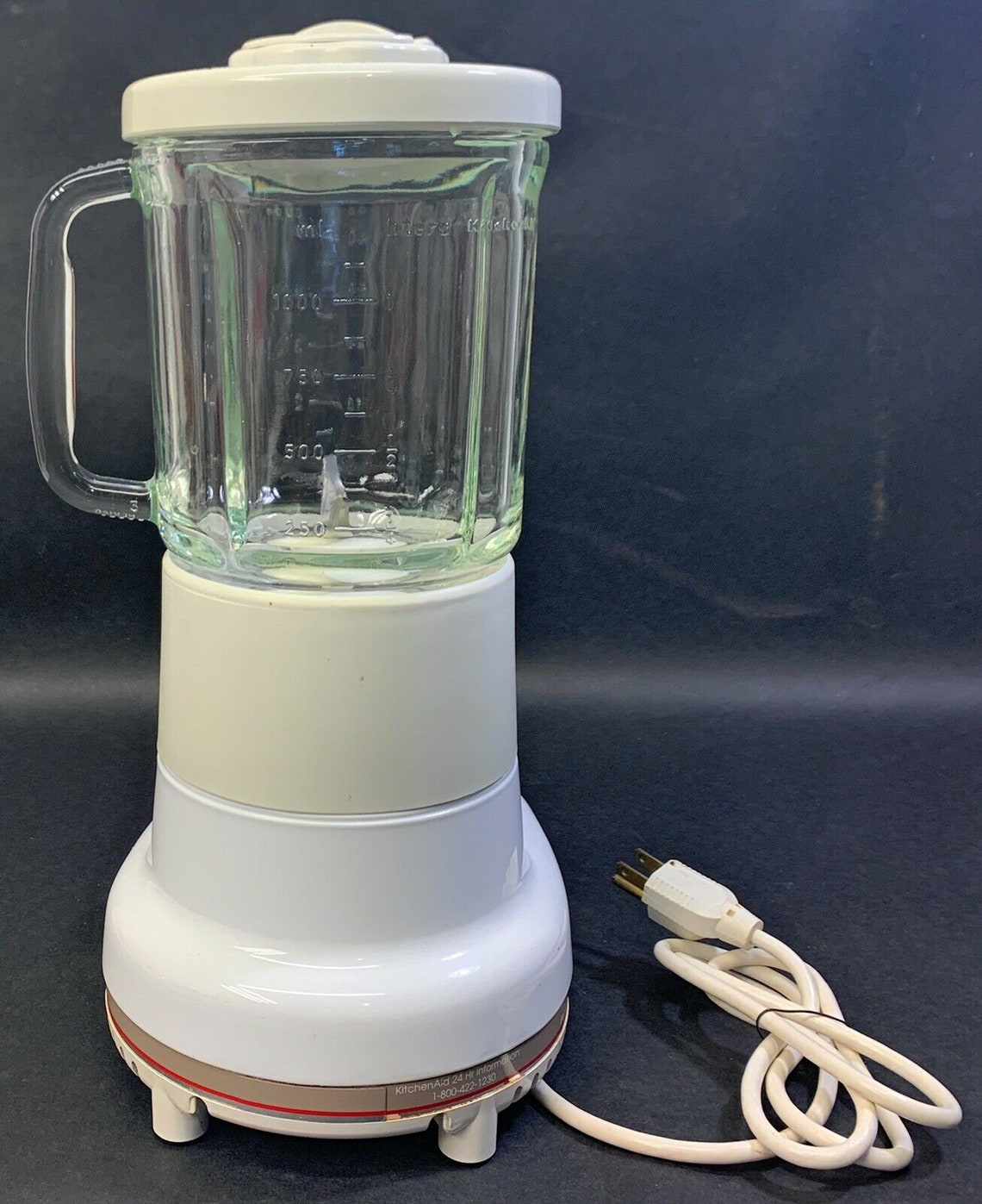 KitchenAid KSB5WH Ultra Power Blender White 5Speed 40oz. Etsy