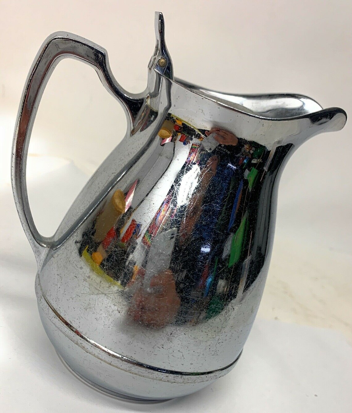 Vintage American Thermos Chrome Creamer Pitcher Carafe Model Etsy