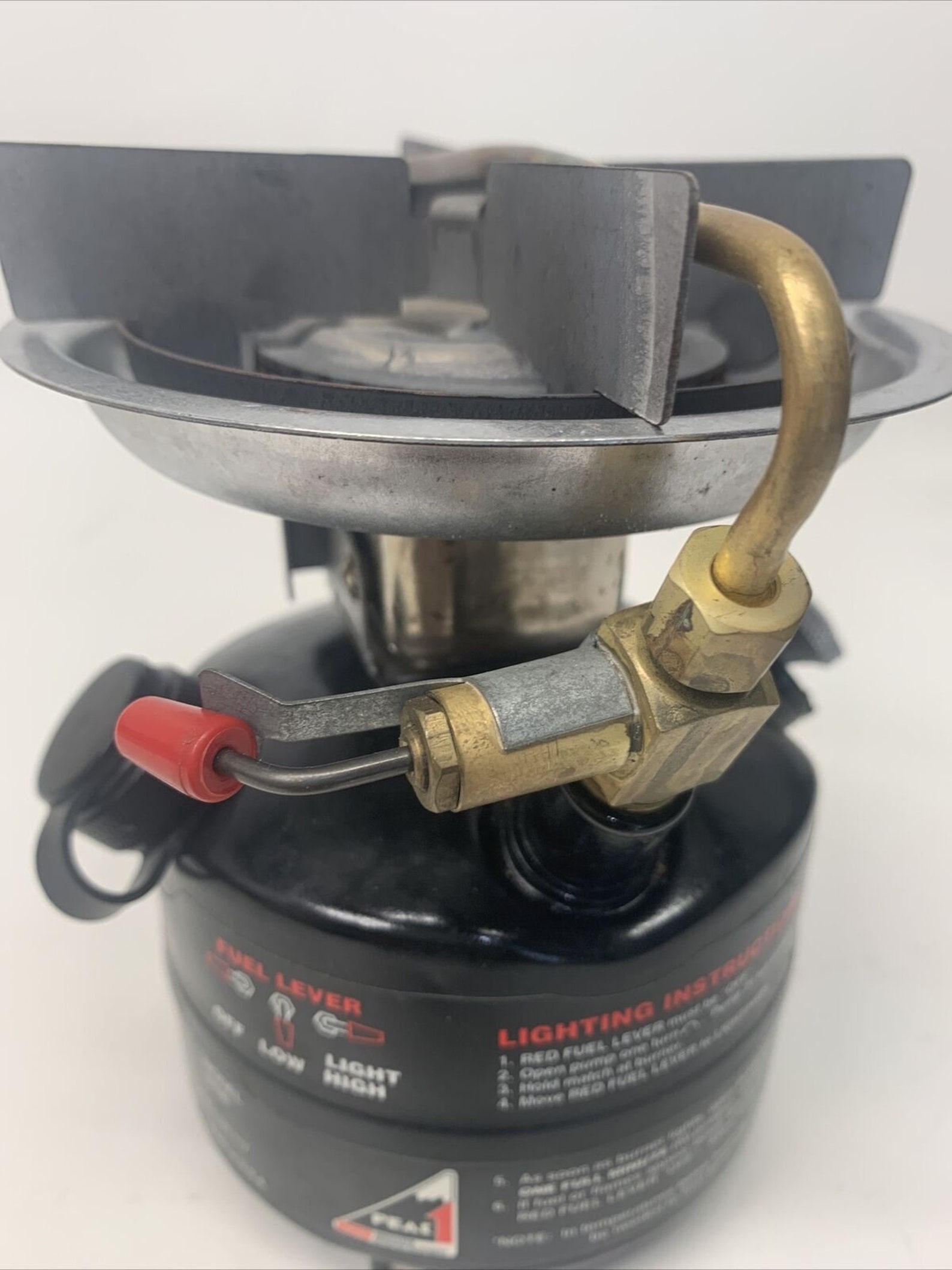 Coleman Peak 1 Feather 400 Liquid Fuel Stove White Gas Pump Etsy