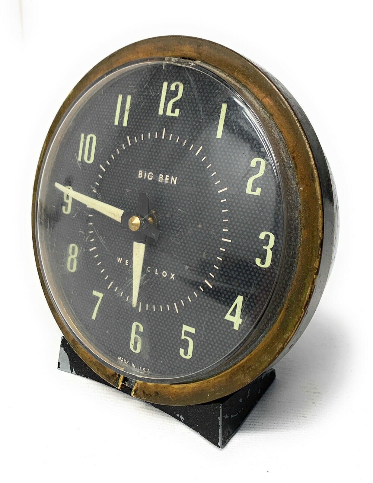 Lot of 4 Vintage Wind Up Clocks NonWorking for Parts/Repair Etsy