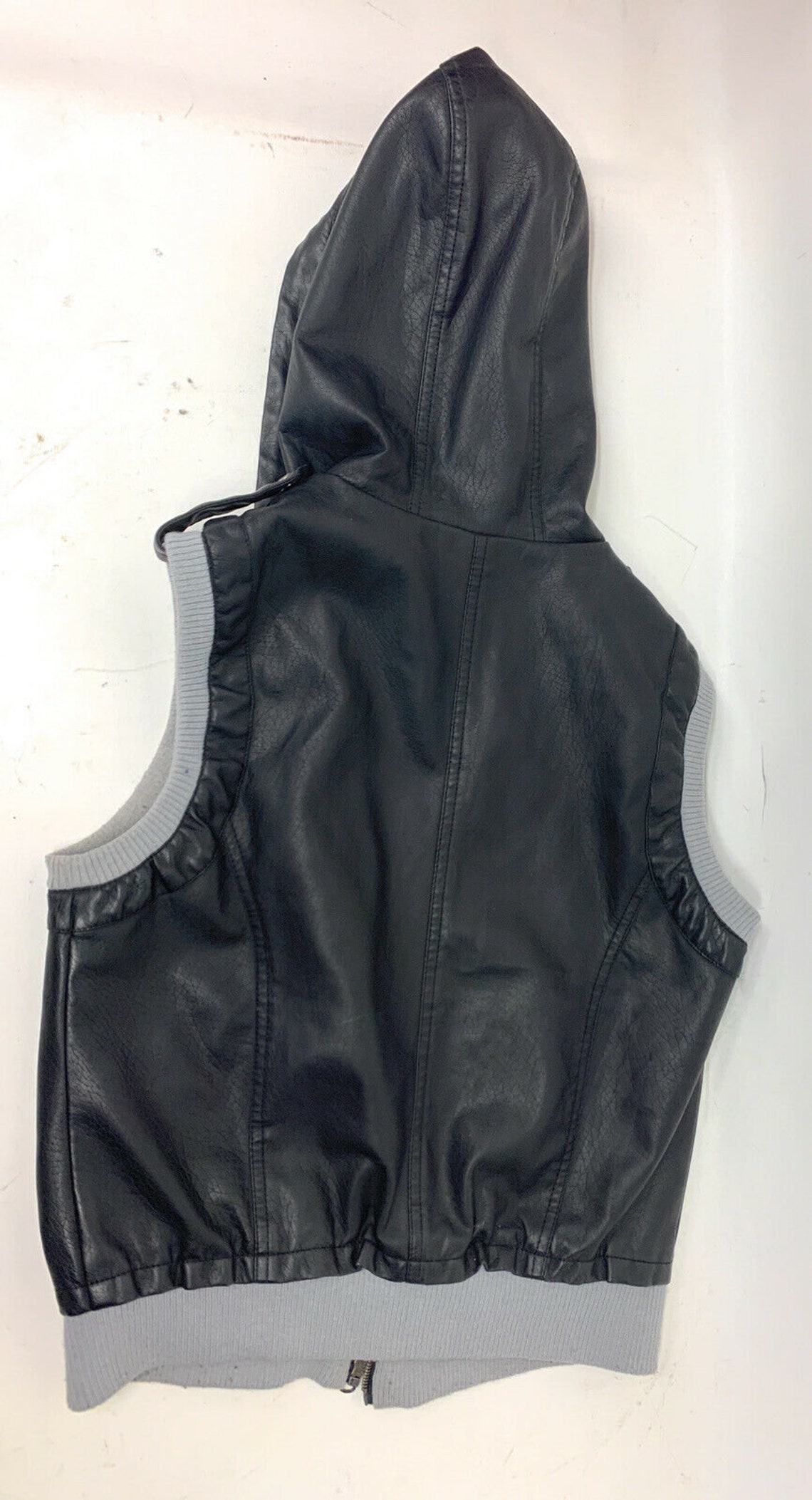 Beverly Hills Polo Club Hooded Vest Black | Etsy