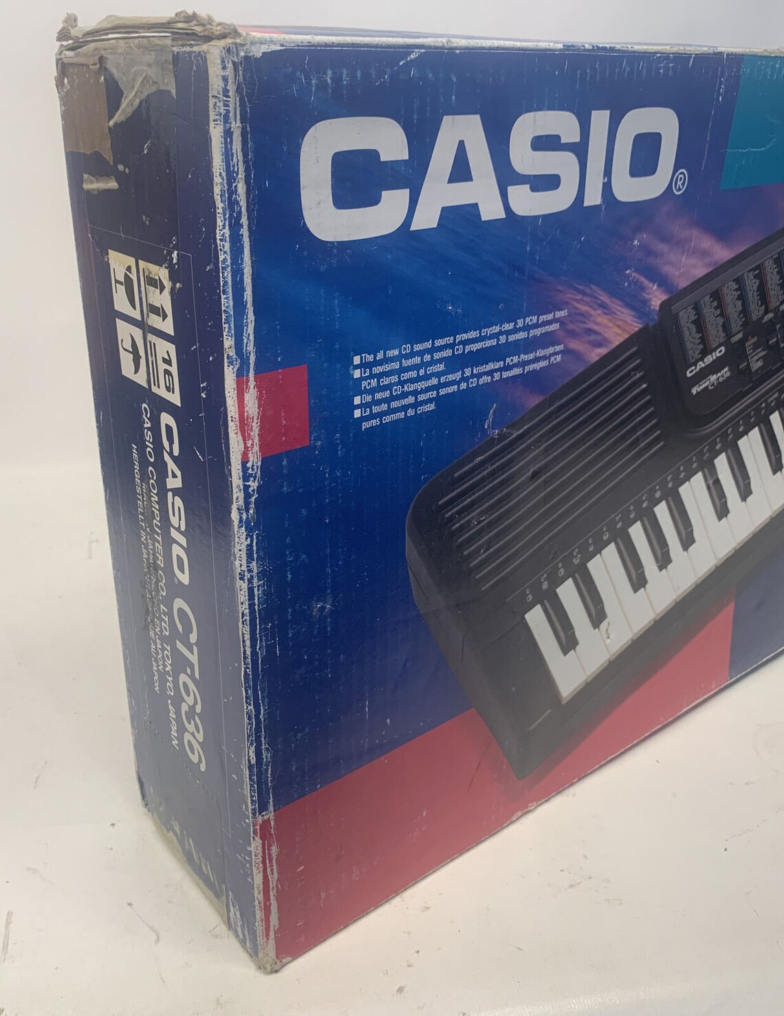 Casio CT636 465 Sound Tone Bank 61Key Keyboard TESTED and Etsy