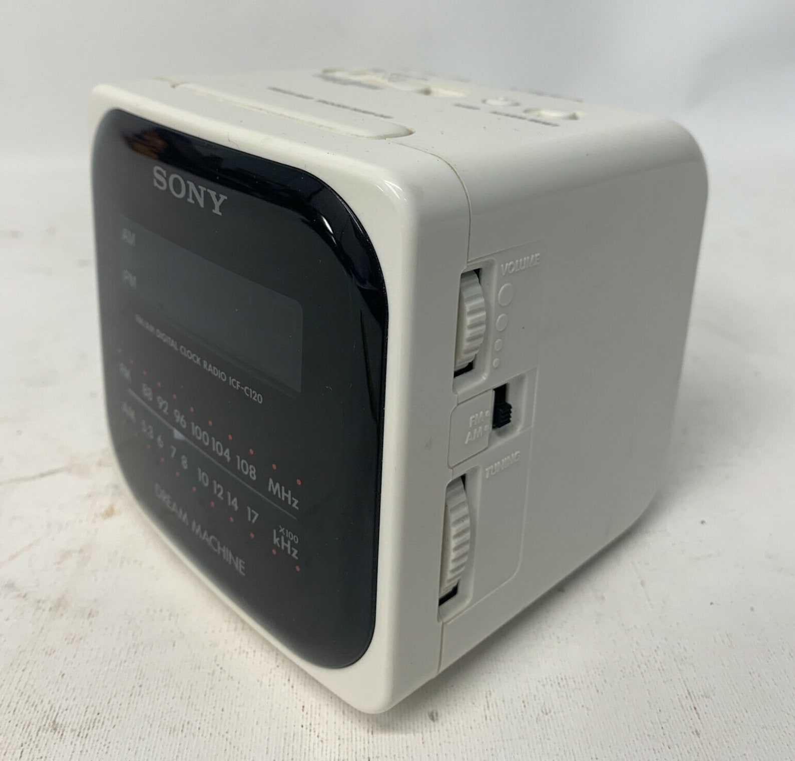 Sony Dream Machine Cube Alarm Clock AM/FM Radio Works Etsy