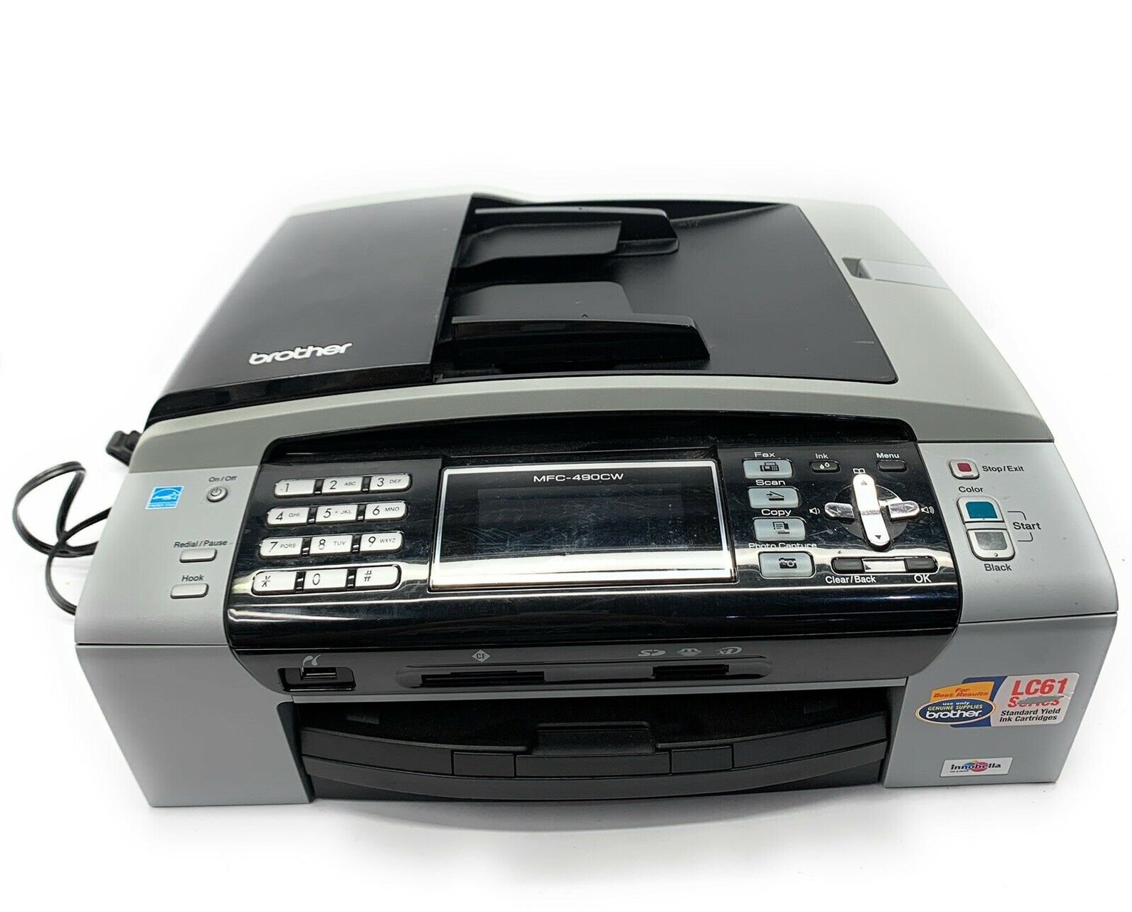 Brother MFC490CW AllInOne Inkjet Printer Etsy