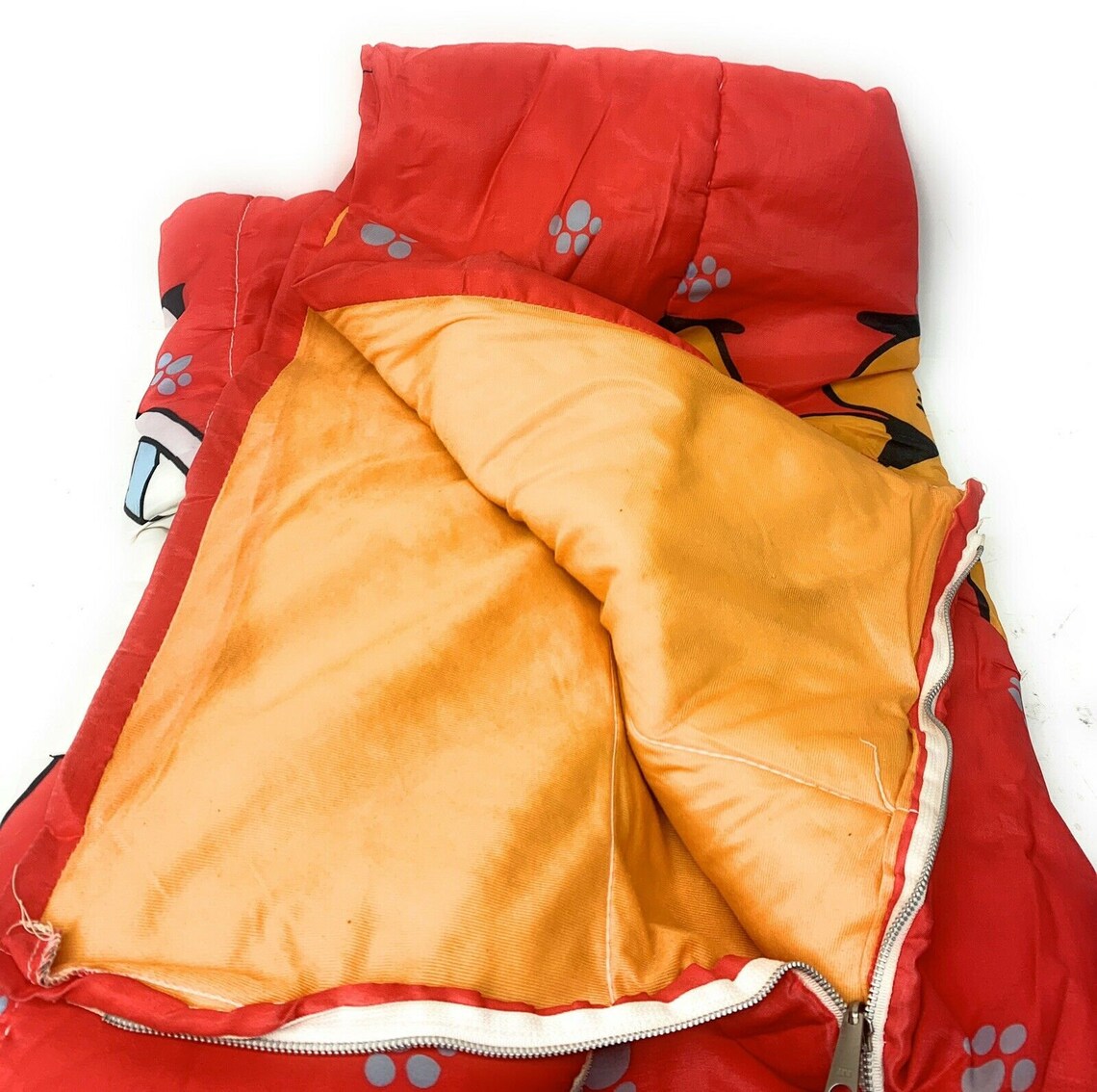 Garfield Zip Up Sleeping Bag Blanket Vintage 1978 Etsy