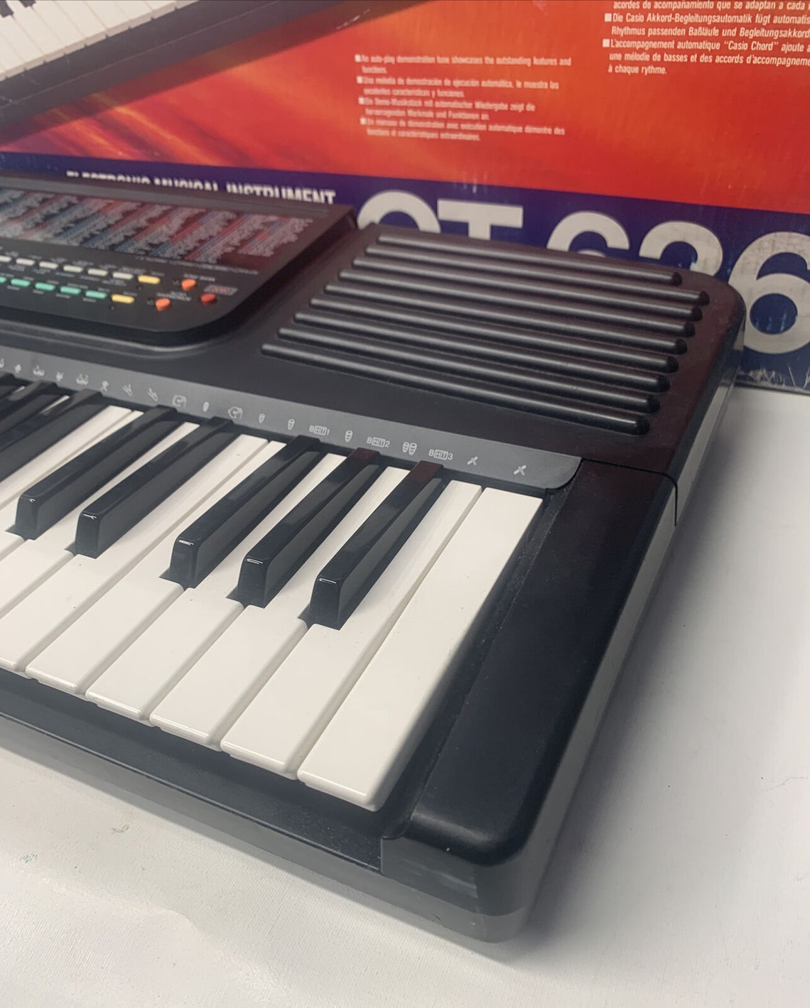 Casio CT636 465 Sound Tone Bank Clavier 61 touches TESTÉ et Etsy