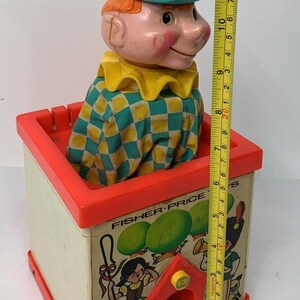 1970 fisher price jack in the box puppet