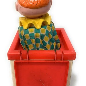 1970 fisher price jack in the box puppet