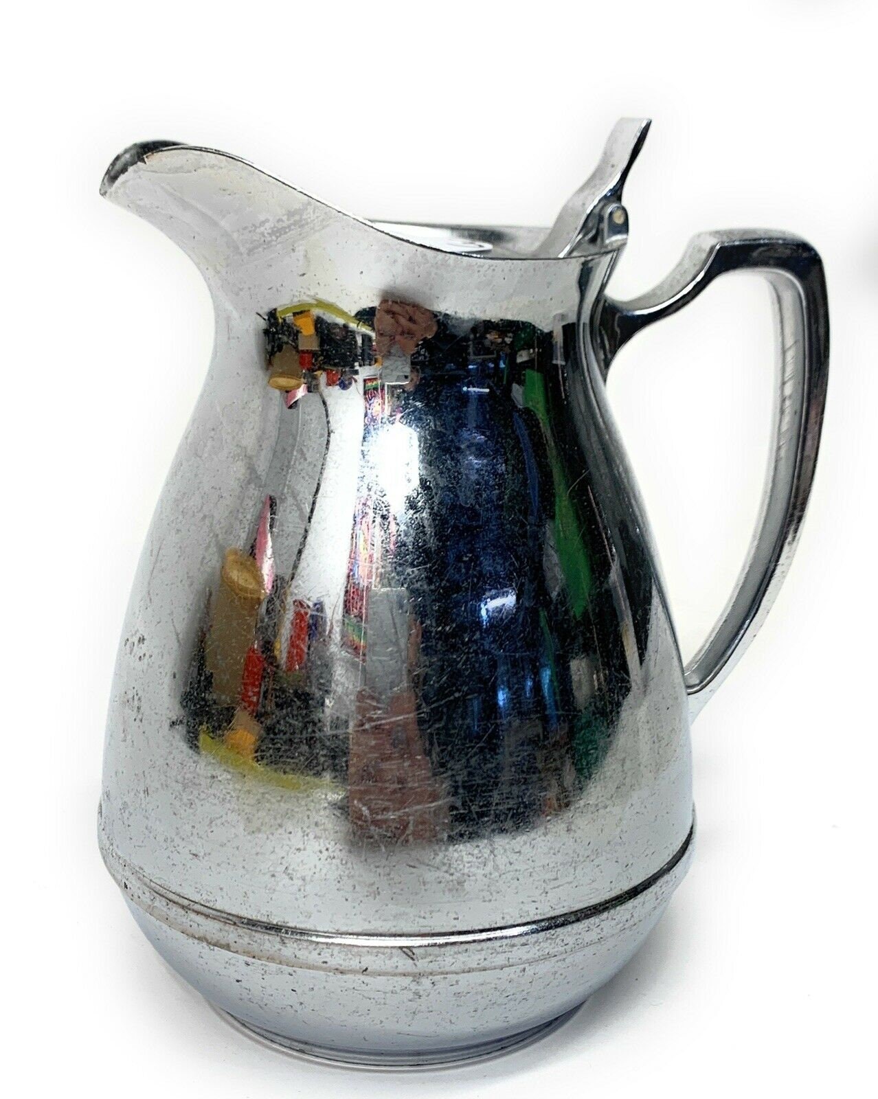 Vintage American Thermos Chrome Creamer Pitcher Carafe Model Etsy