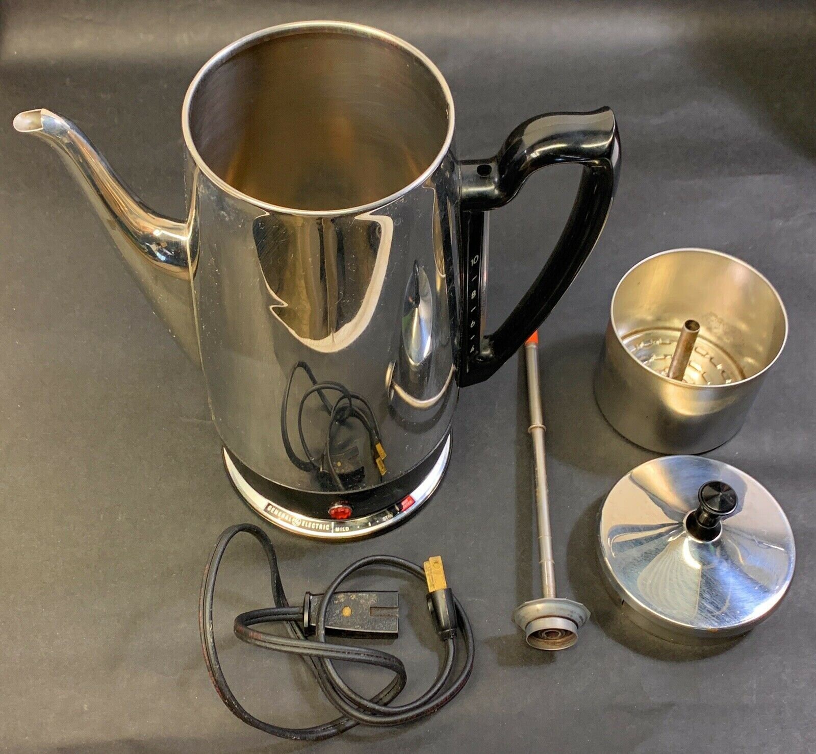 Vintage General Electric Cafetera Automática A8P15 Percolador Etsy