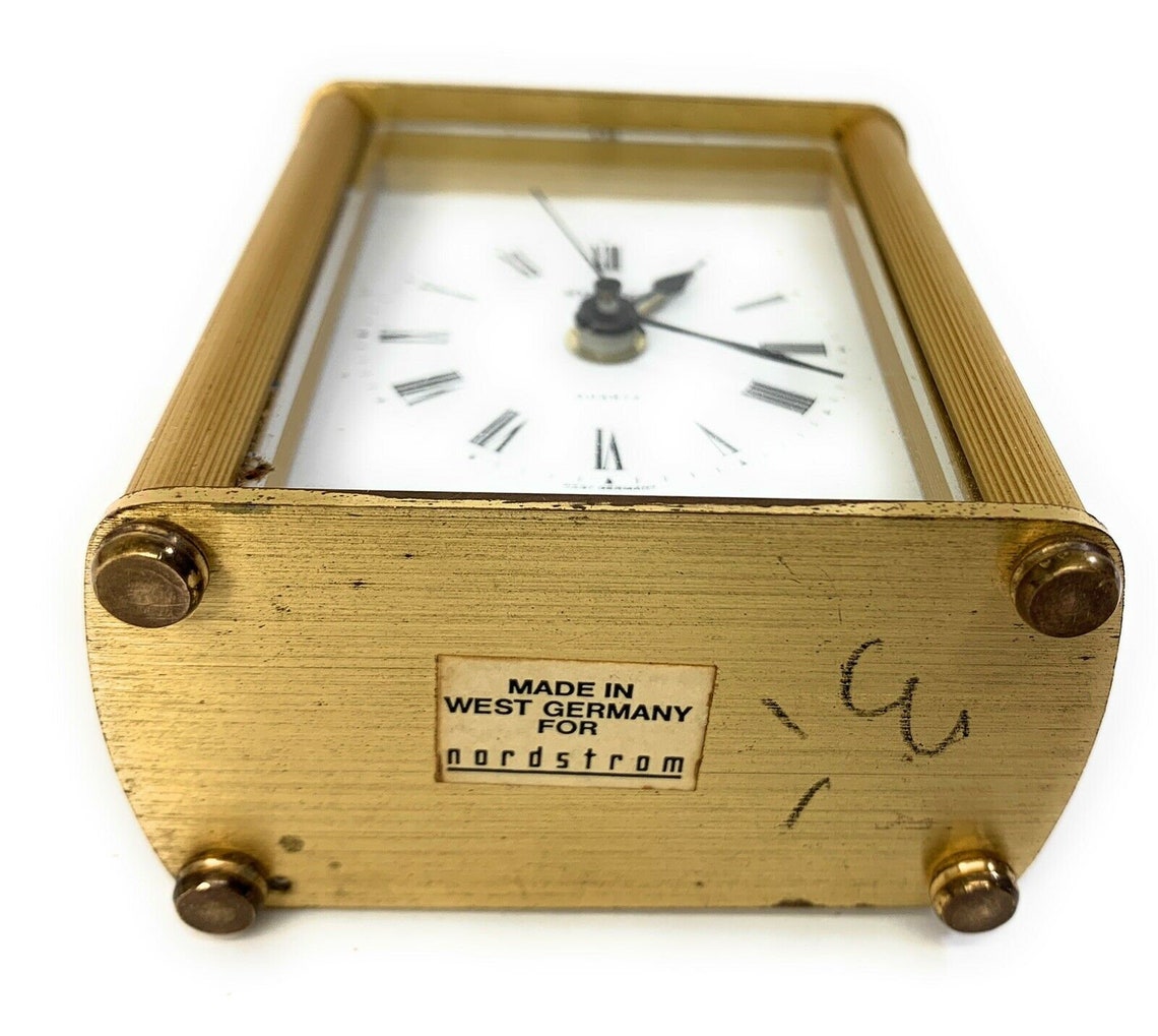 Vintage Staiger Quartz Clock Made In West Germany Etsy