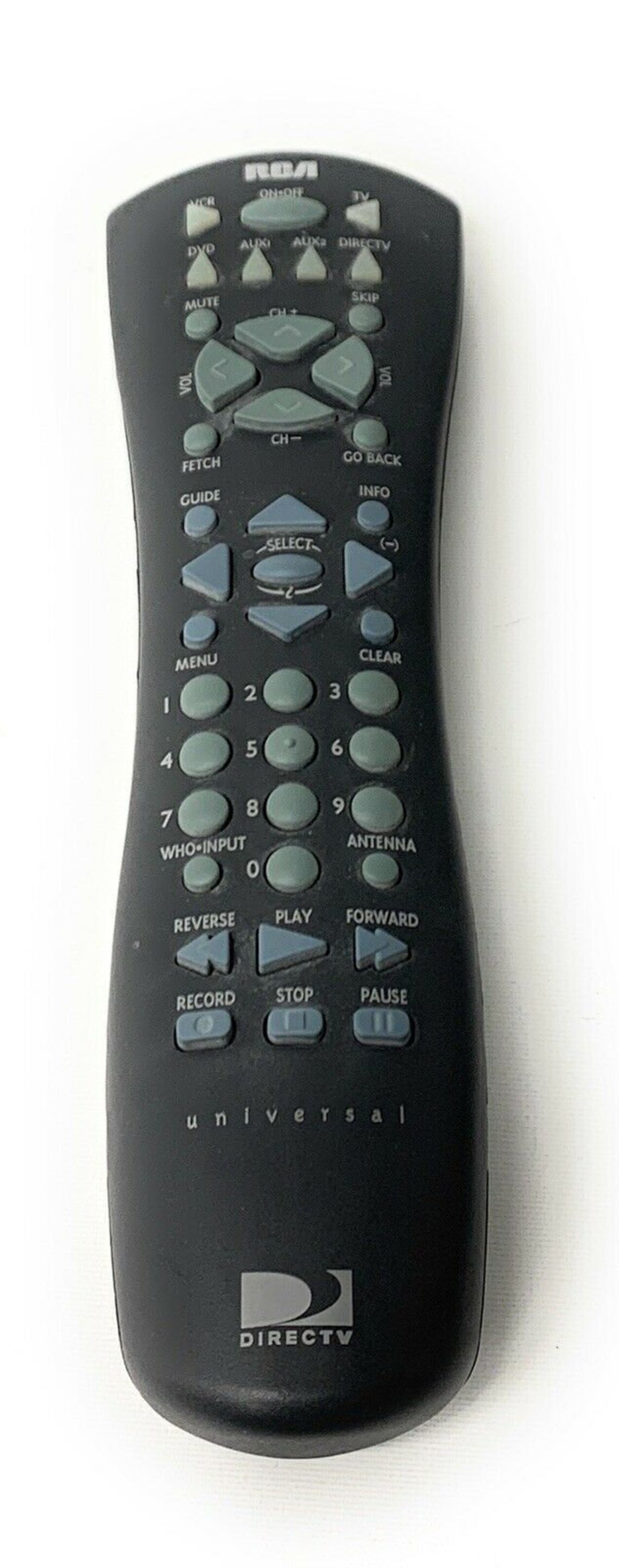 Genuine RCA DIRECTV RCR160SBM1 Universal Remote Control Etsy