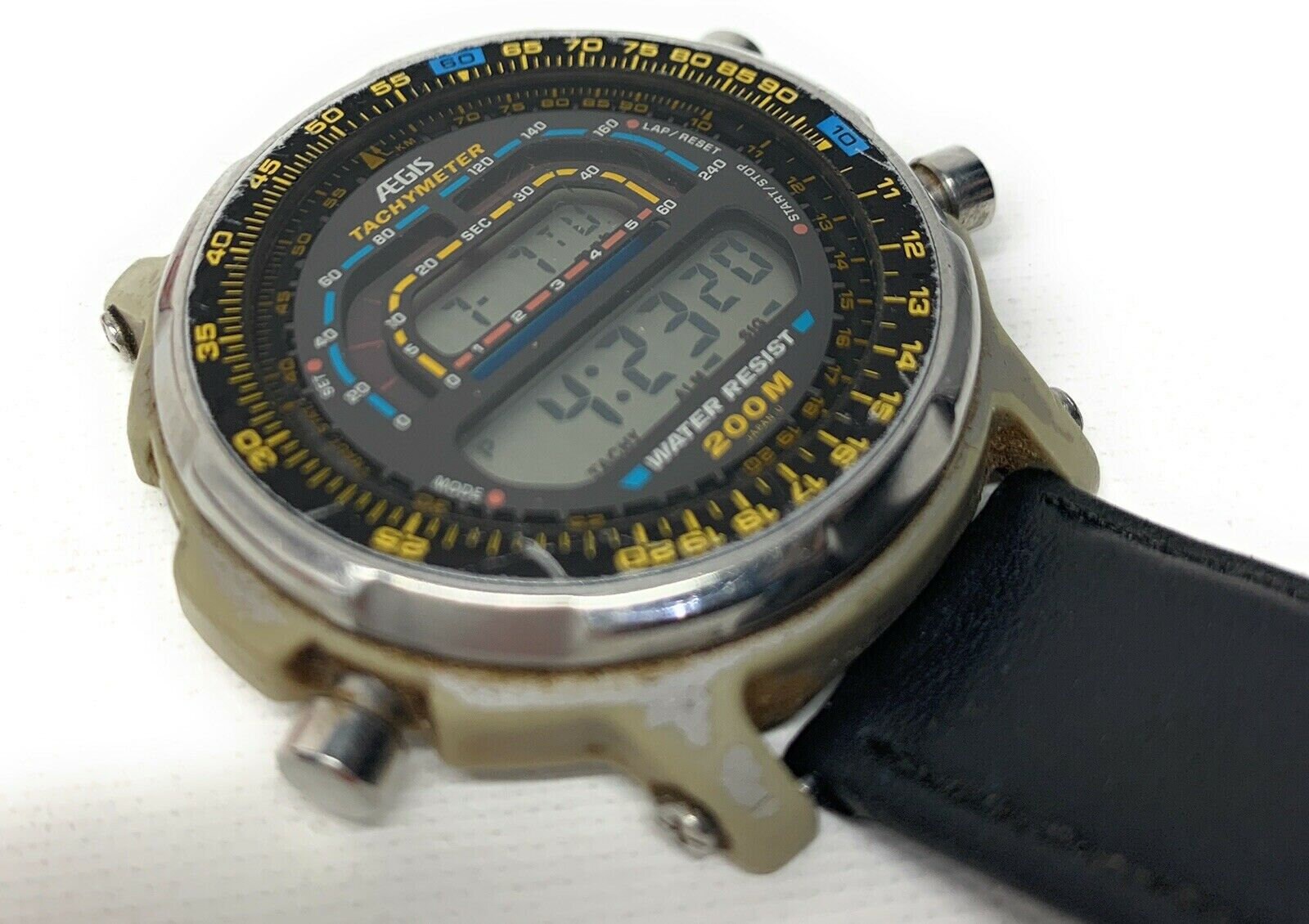 Rare Vintage AEGIS by Casio Tachymeter Men's Multi Etsy