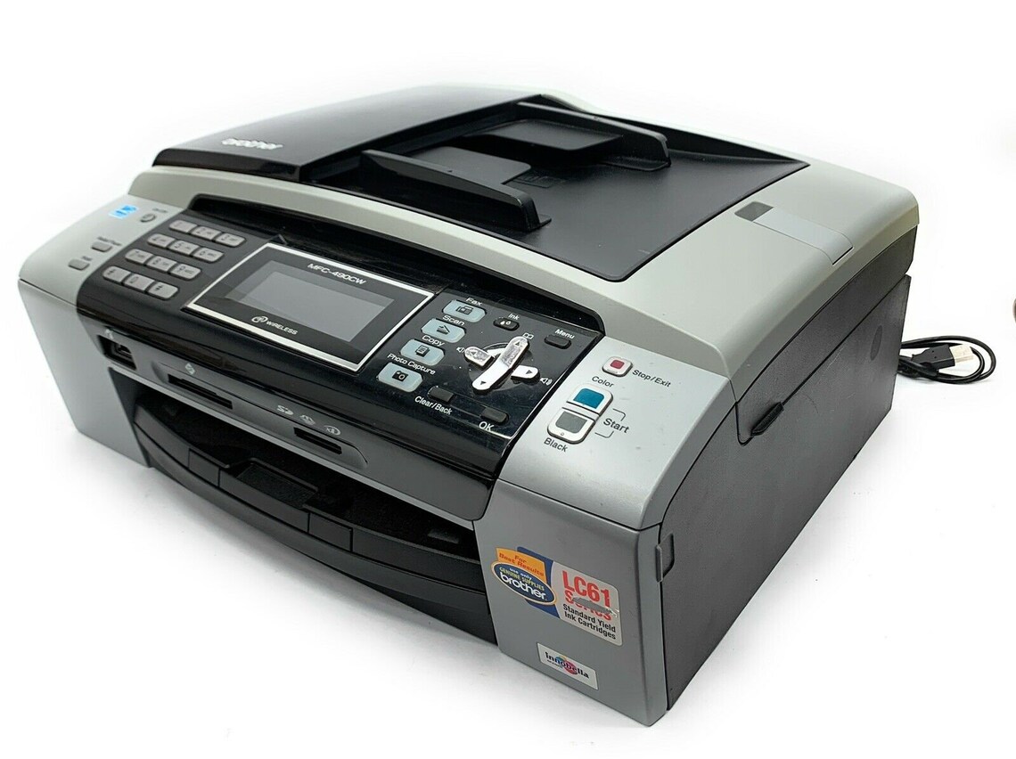 Brother MFC490CW AllInOne Inkjet Printer Etsy