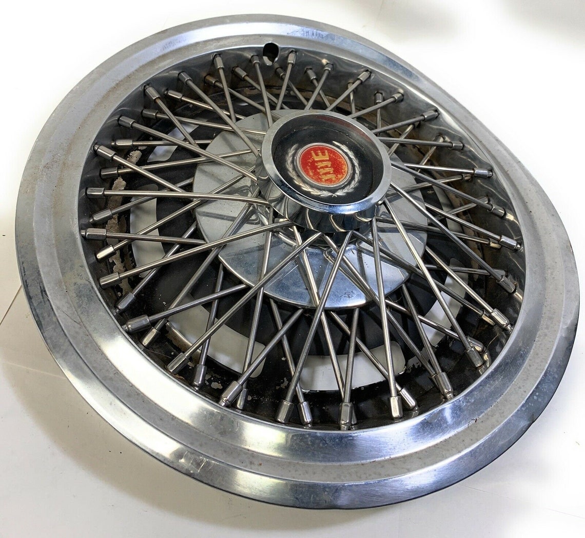 15 Wire Wheel Covers VTG Car 1980s Ford LTD Hubcaps . For Etsy