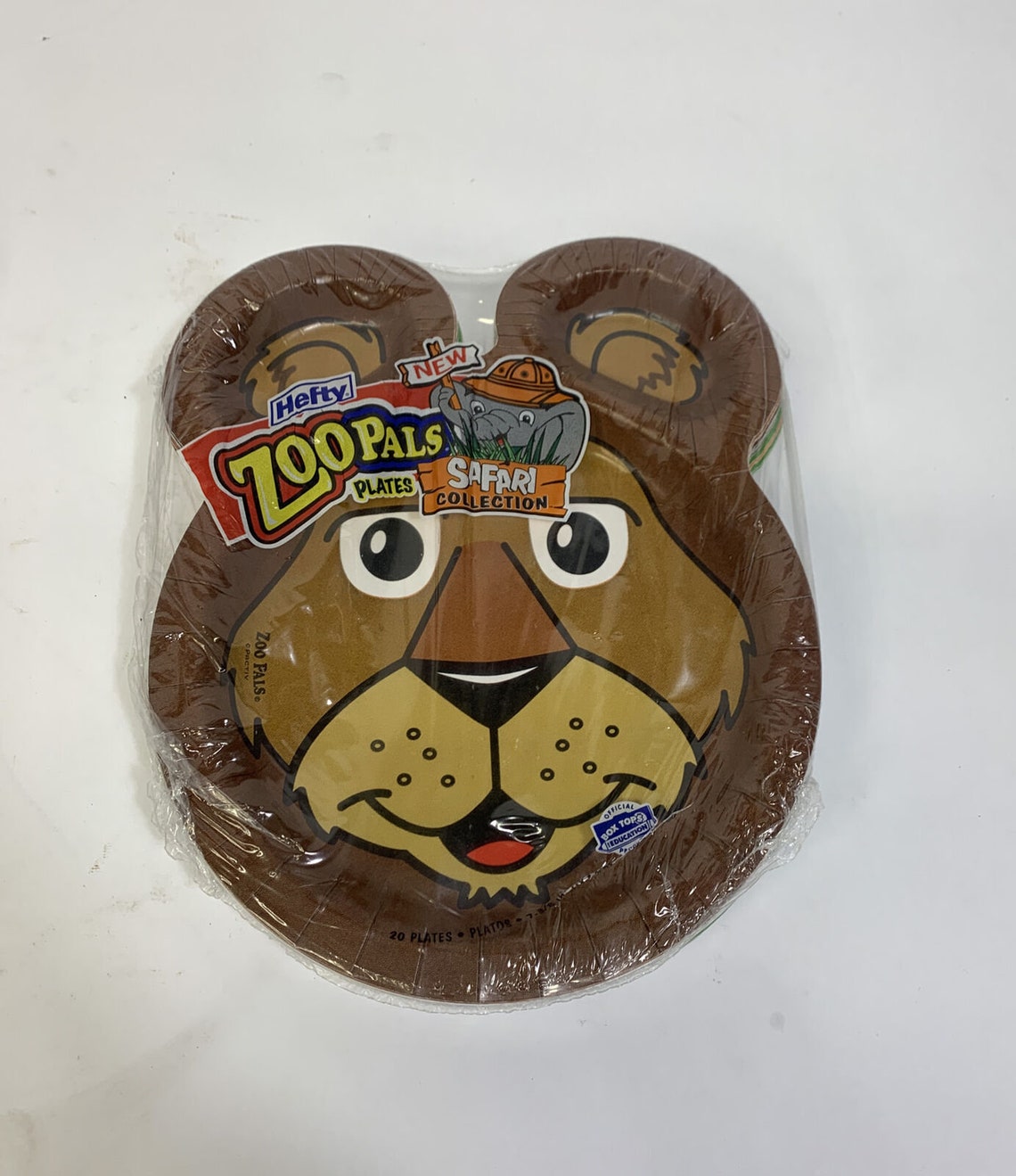 Zoo Pals Plates Safari Collection Lot Of 2 Sealed Etsy