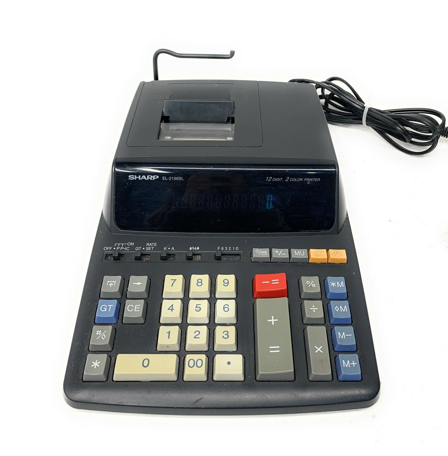 Sharp El2196bl How To Clear Calculator