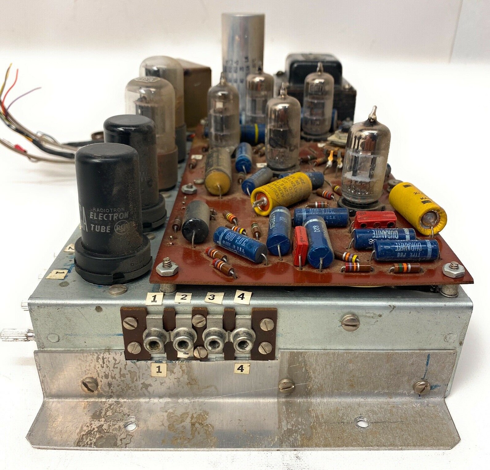 Vintage 1960s Schober Organ Parts Tube Amplifier Hifi Powers Etsy