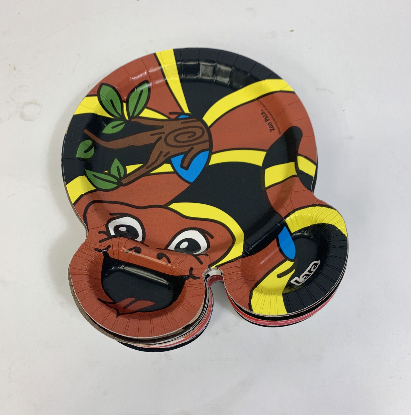 Lot of 28 HEFTY ZOO PALS Paper Plates Rainforest Jungle Etsy