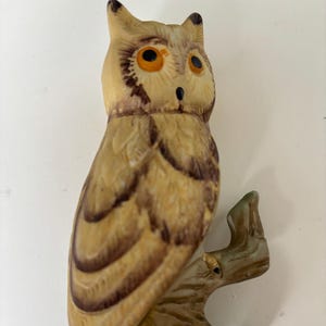 Owl Ceramic Mid Century Kitschy Excellent Vintage Condition