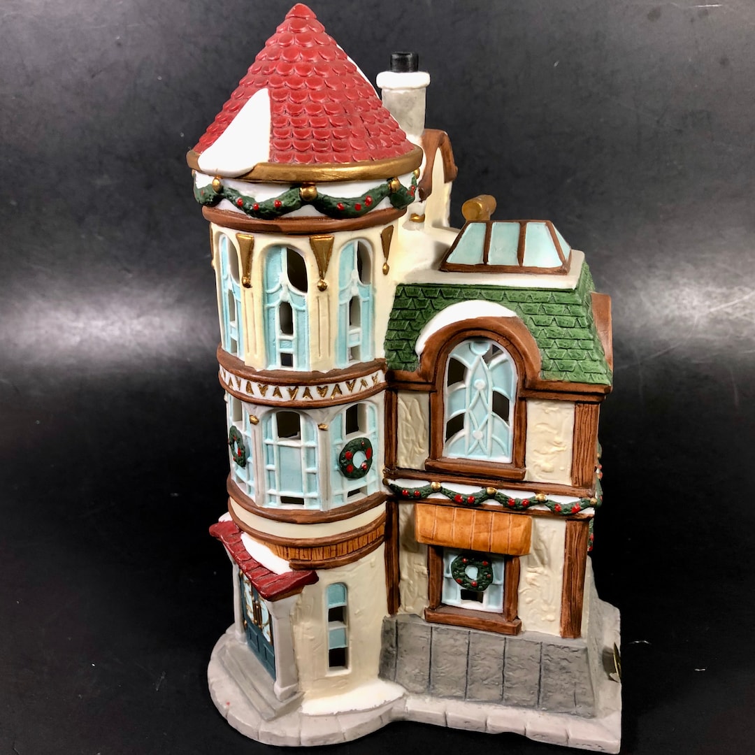 Emporium Kirkland Victorian Christmas Village 1995 Excellent Vintage Condition Etsy