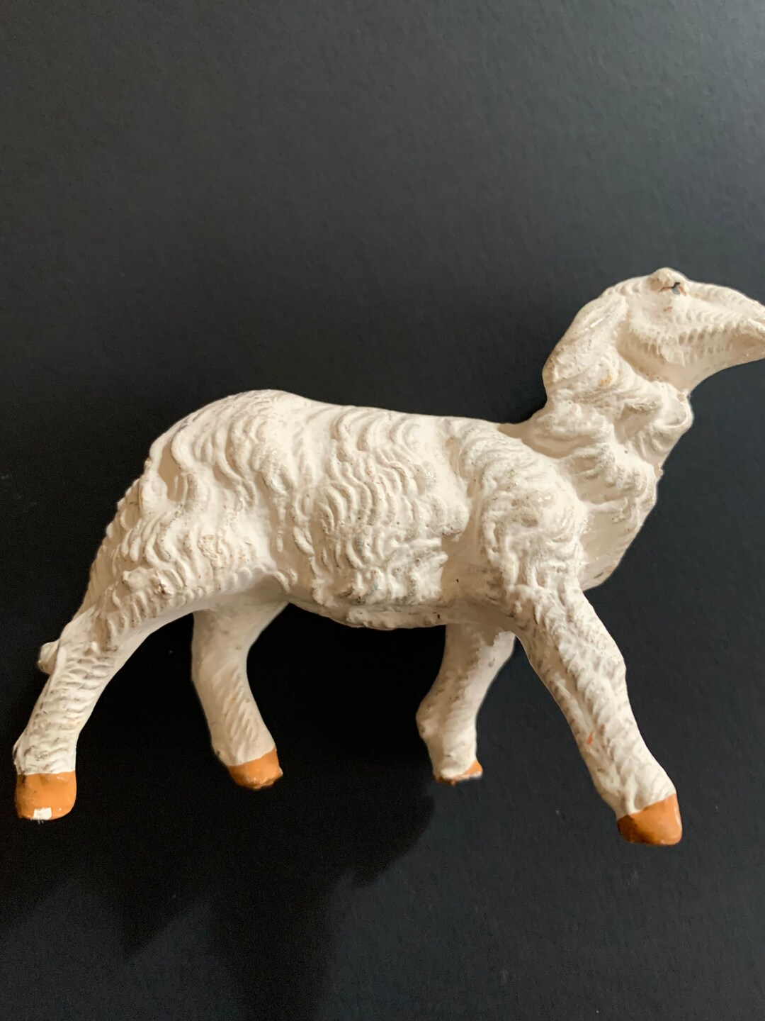 Nativity Sheep Manger Creche Figure Made in Italy 1950s Etsy